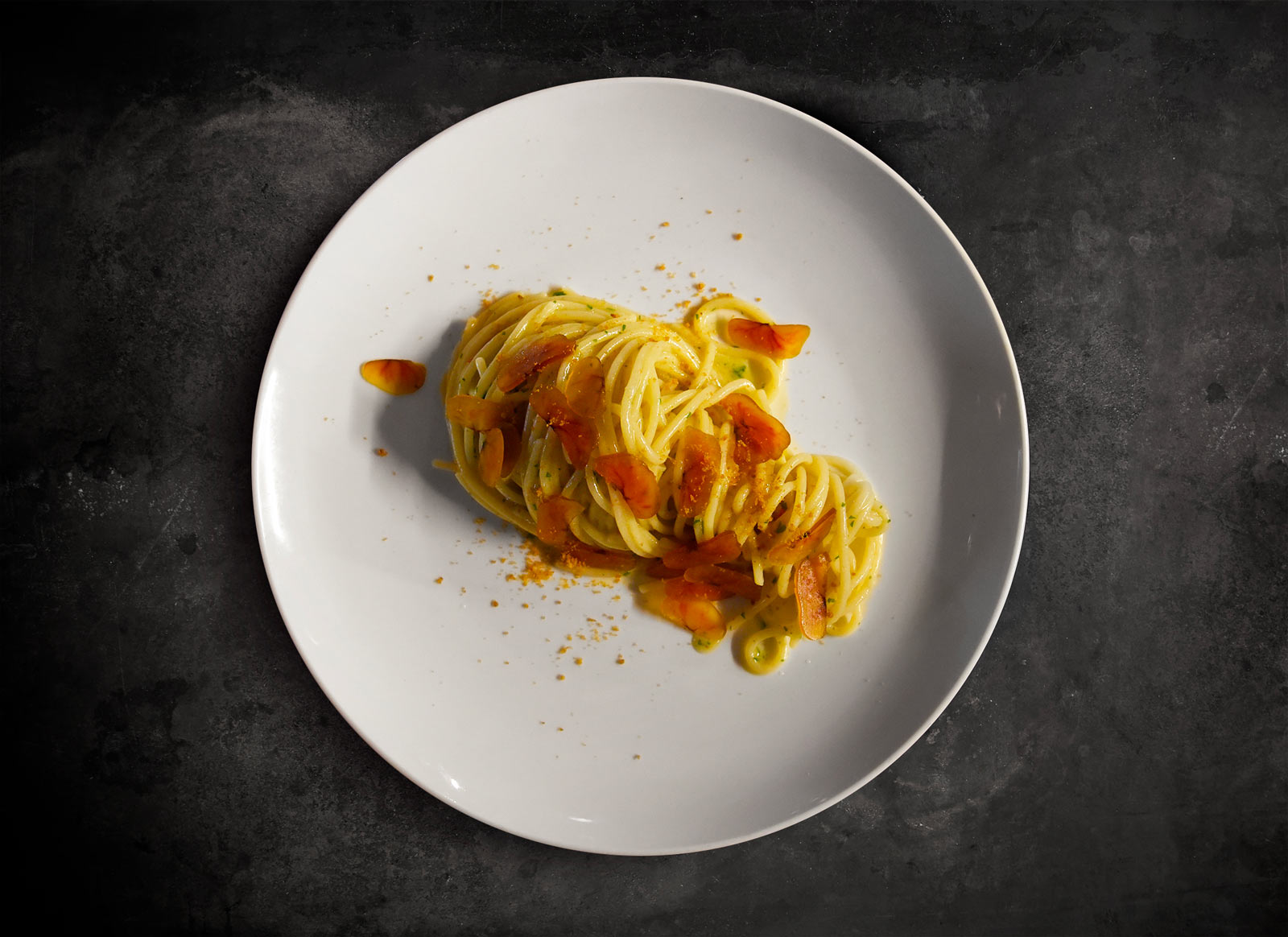 Spaghettone con Bottarga