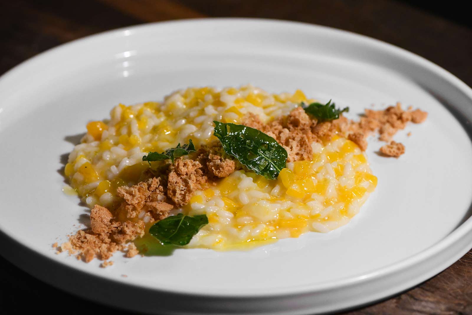 Risotto Zucca e Amaretti