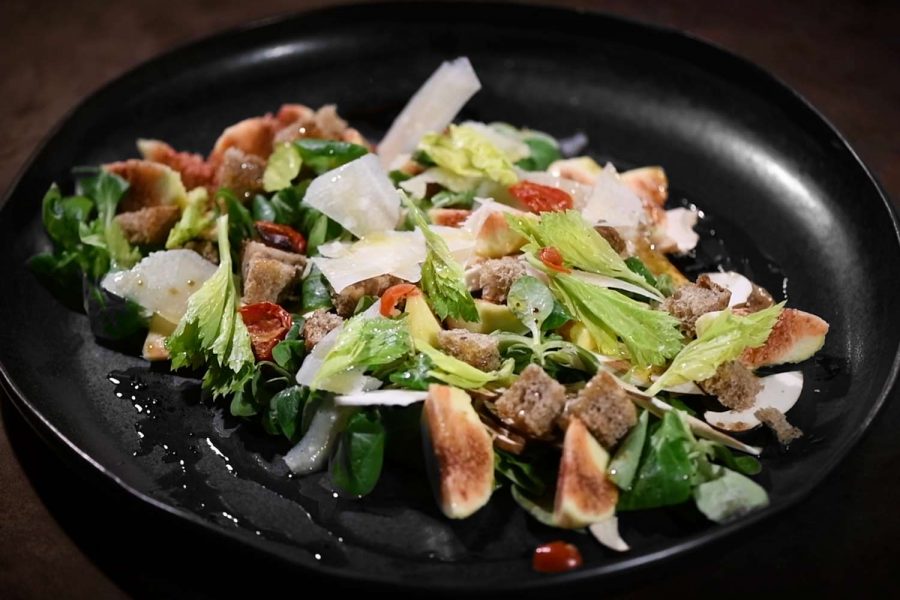 Insalata Di Porcini, Fichi E Grana