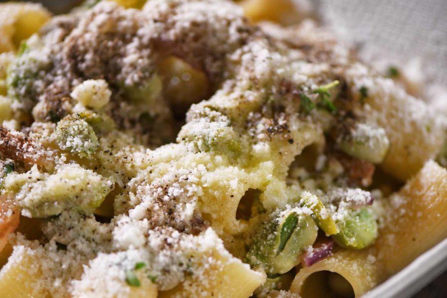 Pasta Fave e Pecorino