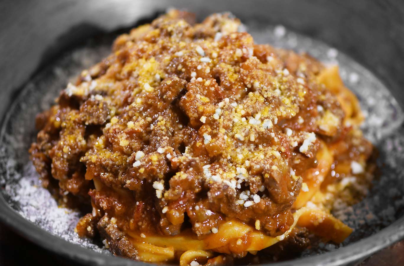 Fettuccine al ragù