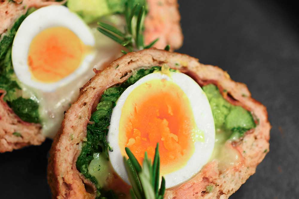 Polpettone con Speck, Broccoletti e Provola
