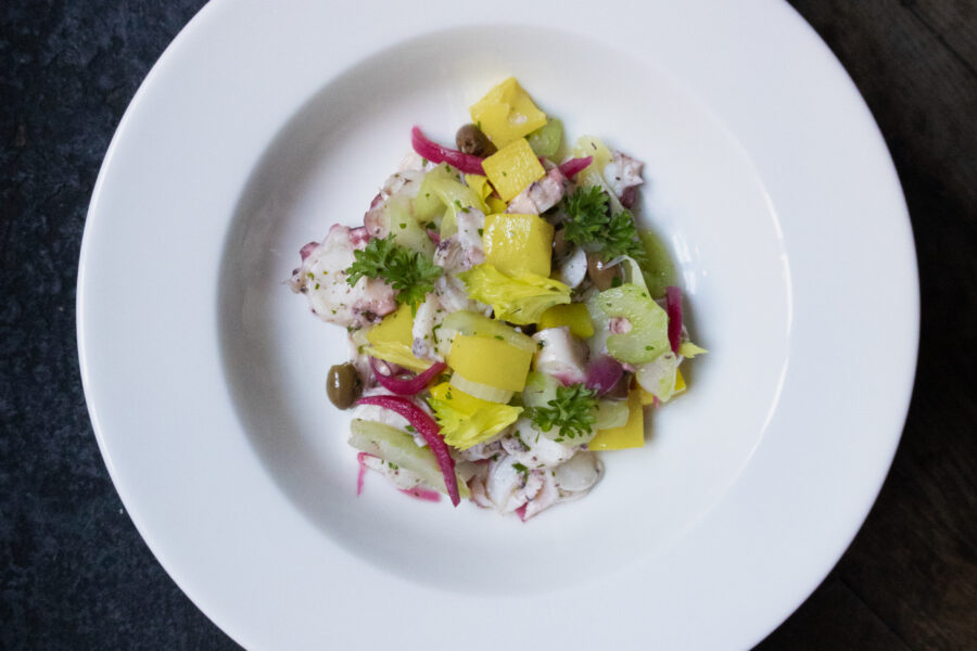 Insalata di polpo e patate