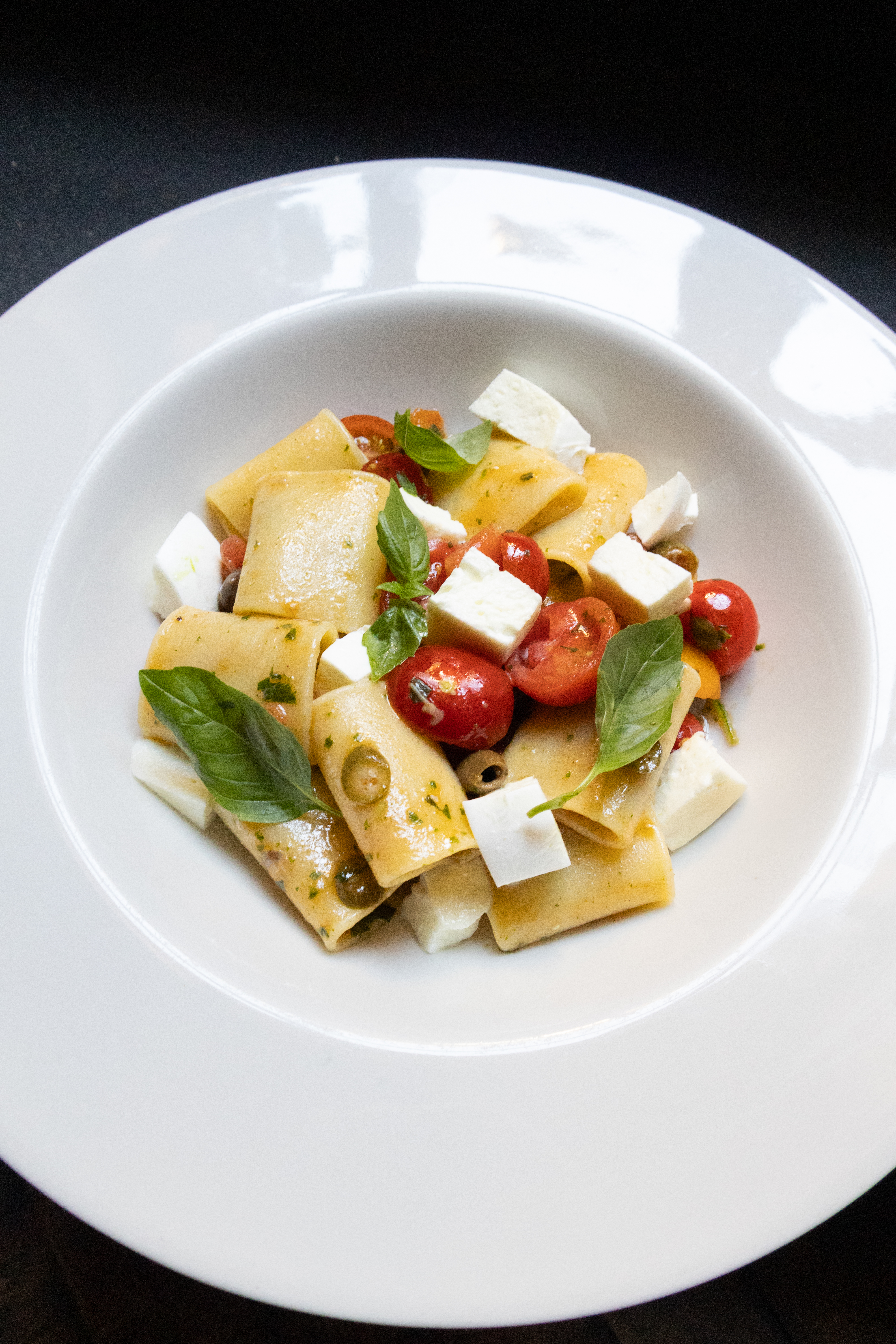 Paccheri alla crudaiola