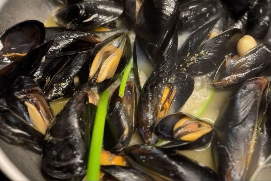 Cozze gratinate